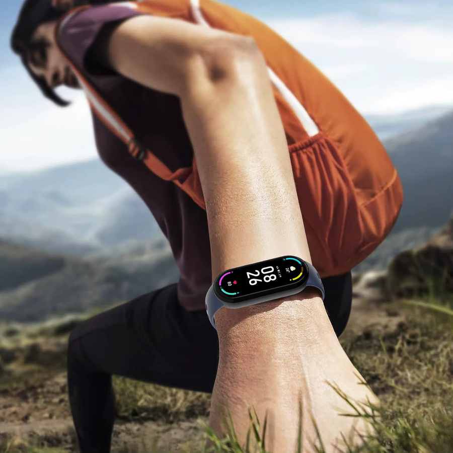 RWBANDS Uhrenarmband Silikon, Xiaomi Mi Band 10/9/8, Unisex - Bild 4