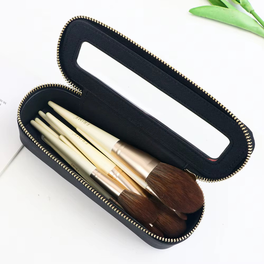 CNGRANDBAG Make-up-Pinsel-Tasche, transparent, grün, Unisex - Bild 3