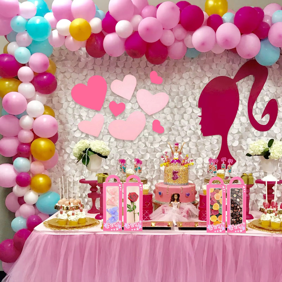 20 Partyboxen aus Papier in Rosa und Blau als Geschenktüten für Geburtstage und Süßigkeiten - Bild 2