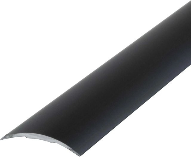DALSYS Übergangsleiste aus Aluminium selbstklebend Schwarz Länge: 90 cm, Breite: 4 cm - Bild 1