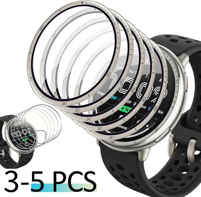 Amazfit Displayschutz Hydrogel, Transparent, Unisex - Bild 1