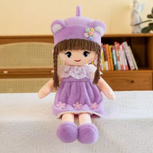 Yiran Health & Beauty Kawaii Plüsch-Mädchenpuppe, Plüschtier, 45cm, ab 14 Jahre - Bild 1
