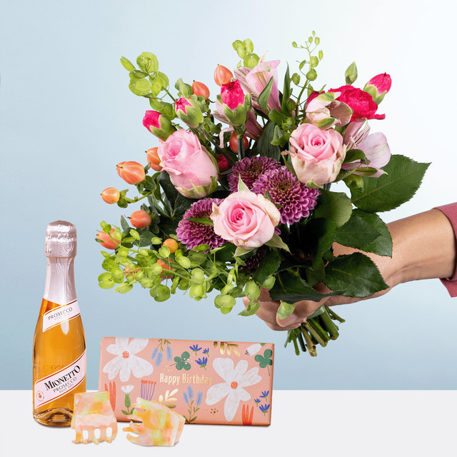 BLUME2000 Bouquet Birthday Bash multicolor - Bild 1