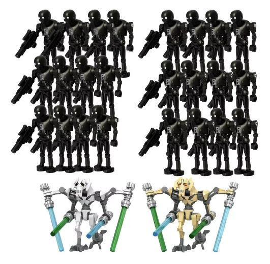 XINFUERL Kampfroboter-Soldaten Multi-Modell-Bausatz 25-teiliges Set - Bild 2