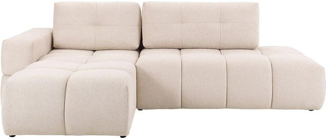 Trimaldi Schlafsofa in L-Form mit Stoffbezug, Beige, Breite: 294 cm - Bild 1