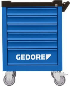 Gedore Werkzeugwagen Workster WSL-M-TS-172 in Blau mit 172-teiligem Sortiment, abschließbar und rollbar - Bild 2