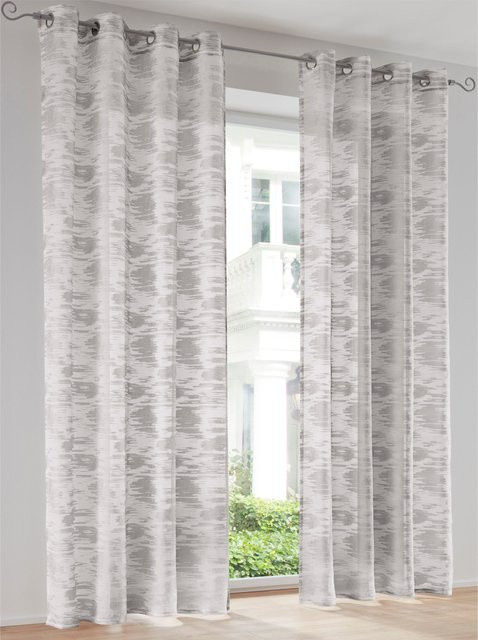 Heine Home Dekostore semi-transparent aus 100% Polyester in Beige oder Grey - Bild 1