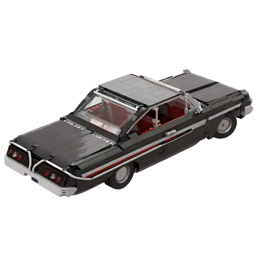 Gobricks MOC 1961 Chevrolet Impala SS, Bausteine Modell, 1.420 Teile - Bild 2