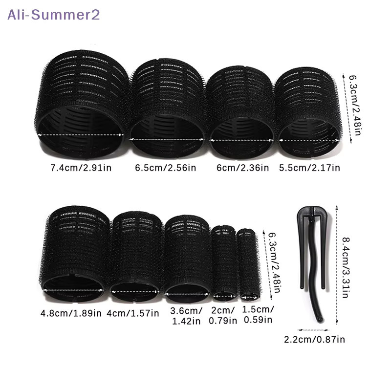 Summer2 Haarwurzel-Lockenwickler mit Clips, Damen, 1,5-7,4 cm - Bild 6