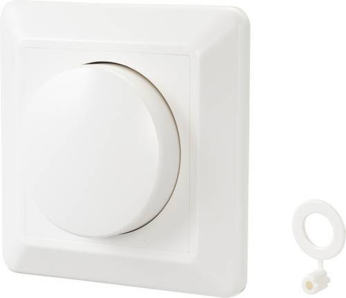 Sygonix SY-4697894 Drehdimmer in Weiß für LED-, Halogen- und Glühlampen - Bild 1
