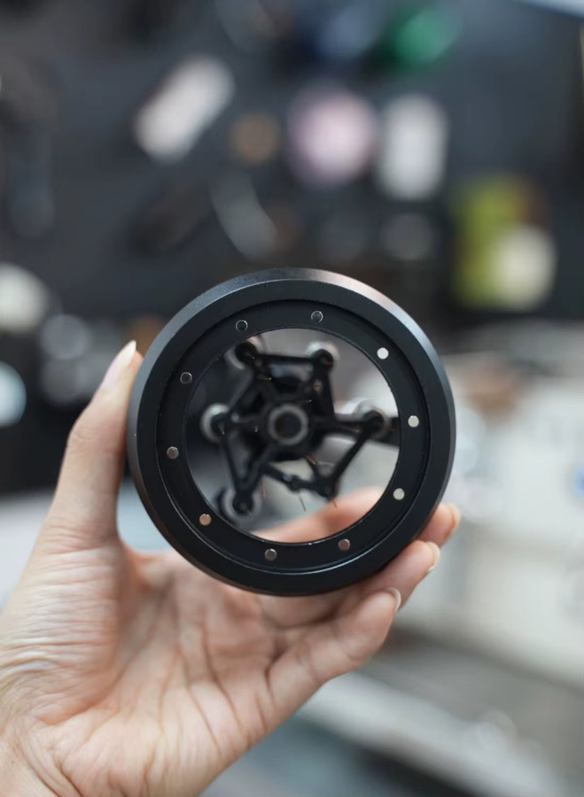 MHW 3 Bomber WDT-Verteilungswerkzeug 58 mm in Schwarz mit 14 Edelstahl-Nadeln für Espresso-Kaffeezubehör - Bild 2