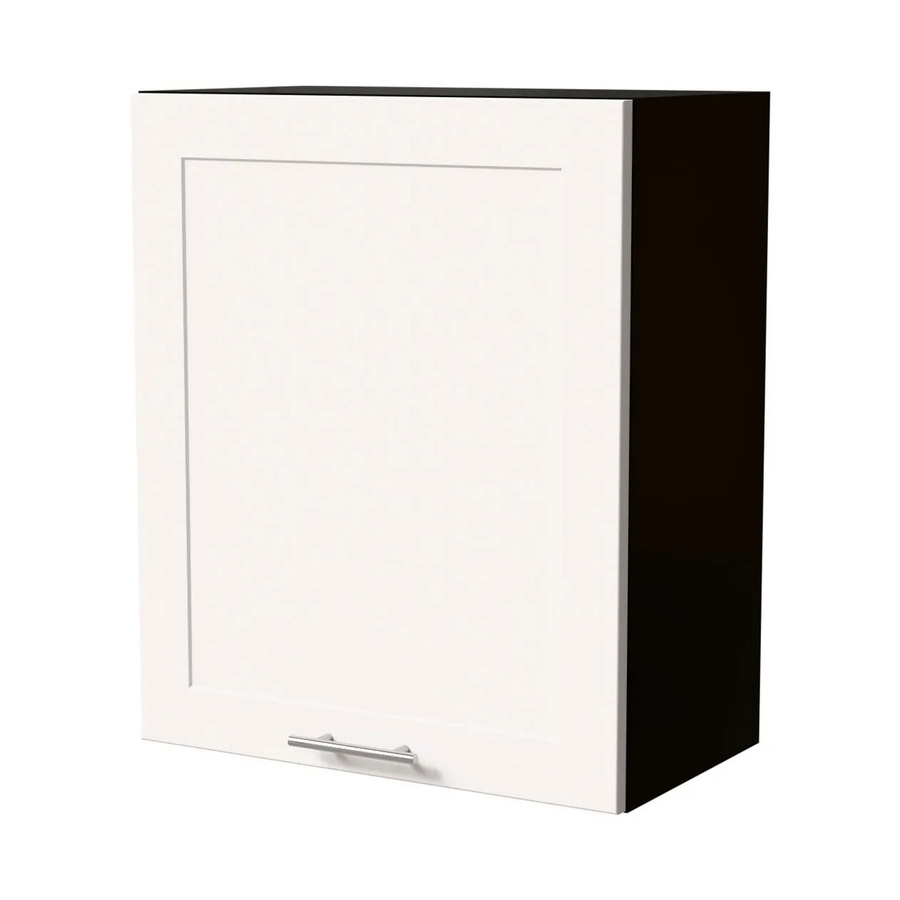 Feldmann-Wohnen Hängeschrank Oslo W2/60 Küchenschrank in Schwarz und Weiß Matt mit Soft-Close-Türen, B/T/H: 60 x 32,5 x 72 cm - Bild 2