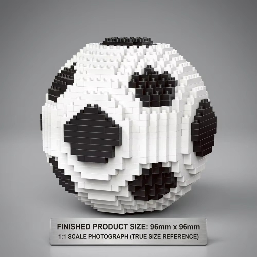 FUNXINEE Technisches Fußball-Mikroblock-Set, 735 Teile, ab 8 Jahren - Bild 4