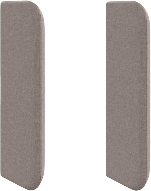 vidaXL Kopfteil Ohr in Taupe aus Stoff mit Holzwerkstoff B/H: 40,5 x 40,5 cm, Tiefe: 4 cm - Bild 1