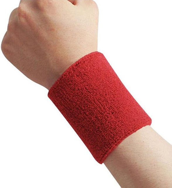 ENLEE Schweißband, Baumwolle, Rot, Unisex, 8 * 10cm - Bild 1
