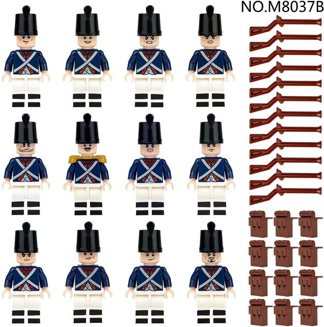 Kinder Bausteine Mini Figur Humanoide Puppen, Pädagogisches Spielset - Bild 1
