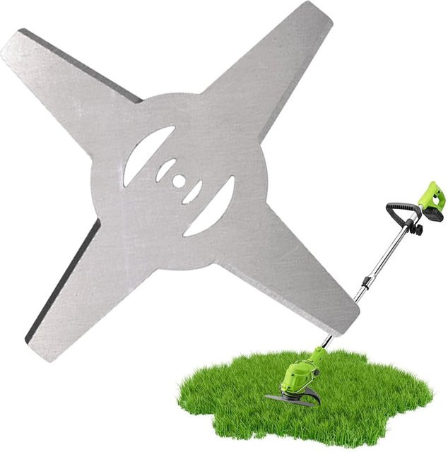 VIBRATITE Gras Trimmer Sägeblatt aus Stahl für 24V elektrische Rasenmäher, Durchmesser: 150 mm - Bild 1