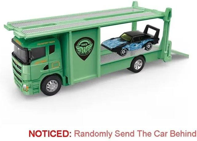 Linyi toy car Container-Anhänger, Spielzeug Legierungsmodelle, 1:64, ab 14 Jahre - Bild 1