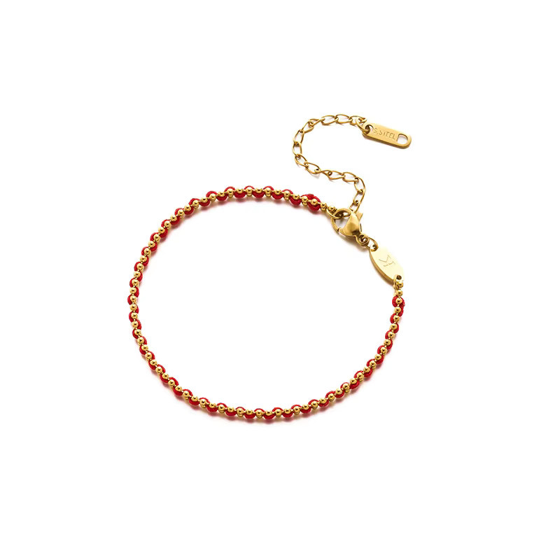 ANENJERY Armband, 316L Edelstahl, Gold, Damen und Herren - Bild 2