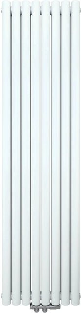 AICA Design Vertikal-Badheizkörper als Doppellagiger Paneel- und Röhrenheizkörper in Weiß, Höhe: 180 cm, Tiefe: 47,2 cm, Leistung: 2103 W - Bild 1