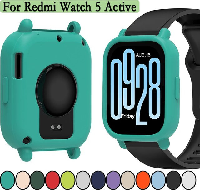 FancyWrist Uhrengehäuse Silikon, Redmi Watch 5, Redmi Watch 5 Lite, Lila, Unisex - Bild 1