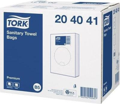 Tork Hygienebeutel Weiß 25 Stück - Bild 2