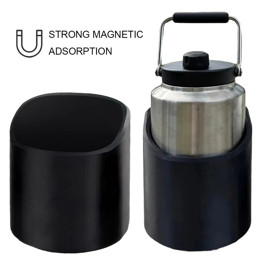 Magnetischer Flaschenhalter von APWIKOGER in Schwarz aus Metall für Wasserbecher und Getränkehalter - Bild 4