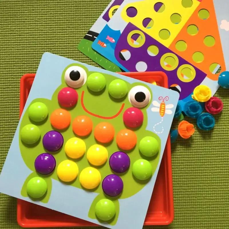 Yiran bag Pilz 3D Puzzle Jigsaw Montessori Pädagogisches Spielzeug 3-6J - Bild 2