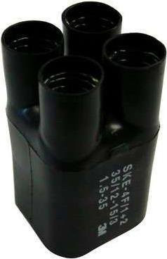 3M SKE 4F/3+4 Schrumpfschlauch in Schwarz mit einem Durchmesser vor dem Schrumpfen von 5,7 cm - Bild 1