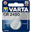 Varta Knopfzelle CR2450 Lithium 3V 570 mAh Silber - Bild 4