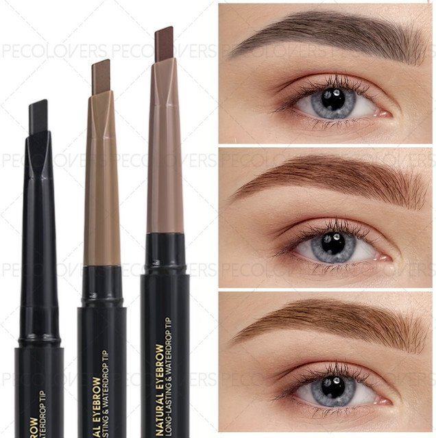 Pecolover Dual-Ended Augenbrauenstifte, Warm Brown - Bild 1