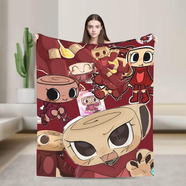 Dandys World Shelly Flanelldecke Rouxin Fourteen Superwarme Tagesdecke aus Polyester, Mehrfarbig, B x T: 150 x 180 cm - Bild 1