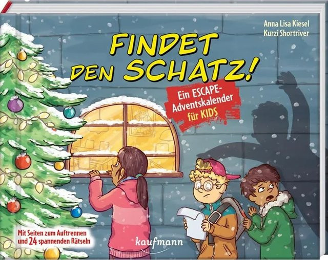Findet den Schatz! von Anna Lisa Kiesel, Kurzi Shortriver, Hardcover - Bild 1