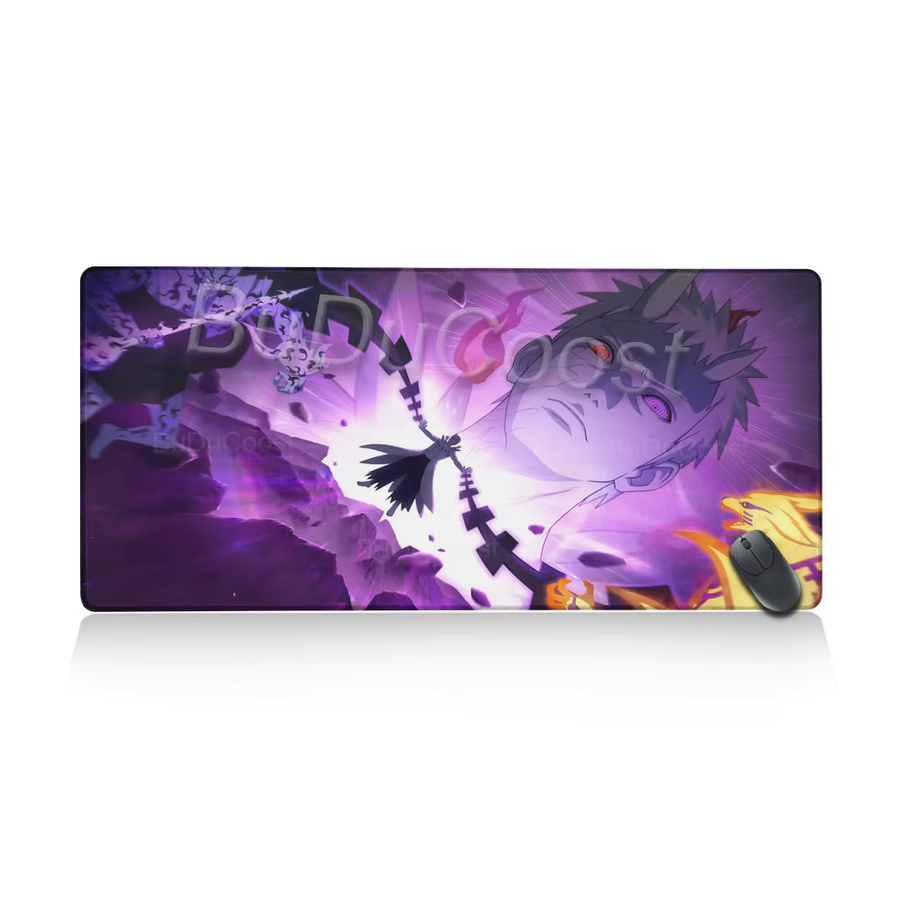 Lockedge Gaming Mousepad XXL Naruto Design Uchiha Itachi und Madara Multicolor - Bild 4
