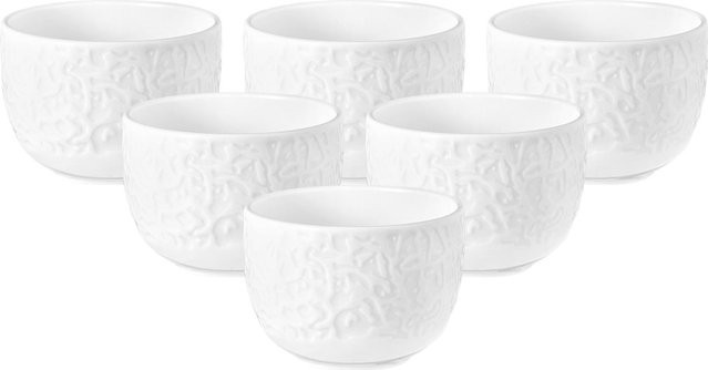 Seltmann Weiden Dipschälchen Nori Home aus Keramik, Weiß, 6er Set, Durchmesser: 7,2 cm - Bild 1