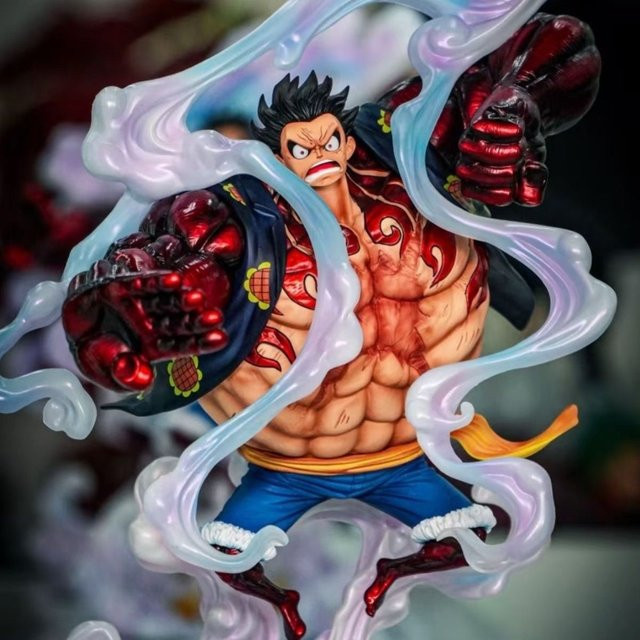 Bandai Anime-Figuren Luffy, Zoro und Goku, 30cm, Kunststoff, Bunt / Mehrfarbig - Bild 1