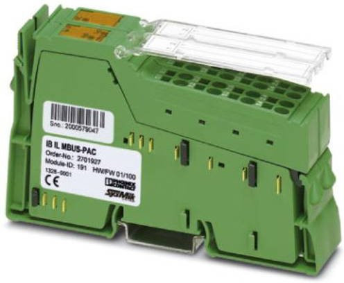 Phoenix Contact IB IL MBUS-PAC 2701927 Inline-Funktionsklemme 7.5 V/DC in Grün - Bild 1