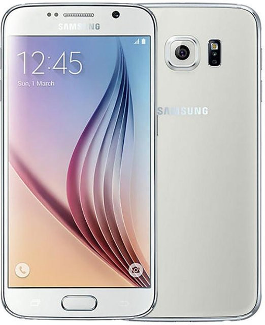 Samsung Galaxy S6 G920F Refurbished Smartphone in Weiß mit 32GB ROM und 3GB RAM - Bild 1