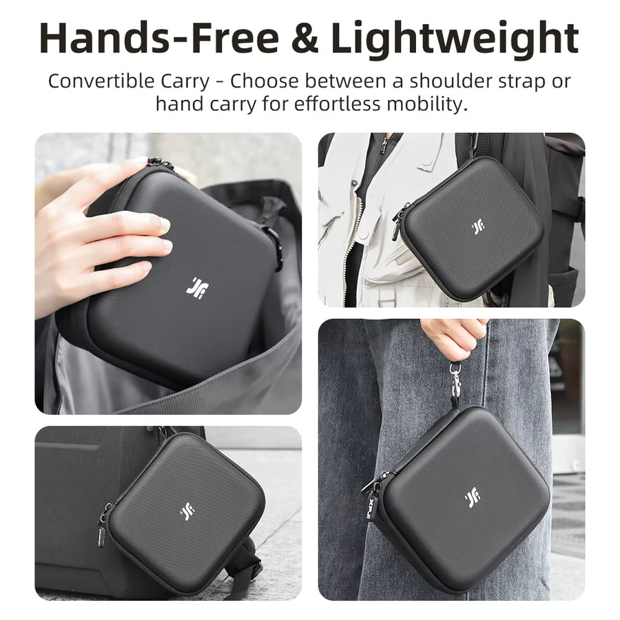 DJI Nano Action Kamera Schutz-Tasche Tragbare Reise-Organizer Tasche in Schwarz - Bild 2