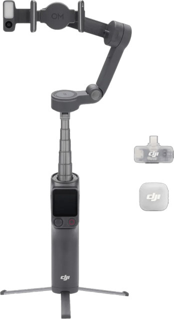 DJI Osmo Mobile 8 Pro Creator Combo Gimbal in Grau - Bild 1