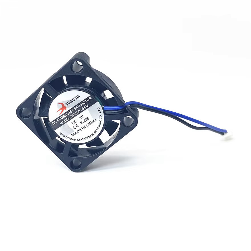 SENKAYS Mini-Lüfter 2507 Schwarz B/T/H: 25 x 25 x 7 mm 3 V 5 V 11000 U/min 2-polig - Bild 2