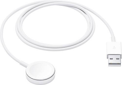 Apple magnetisches Ladegerät für Apple Watch mit USB-A Kabel, Weiß - Bild 1
