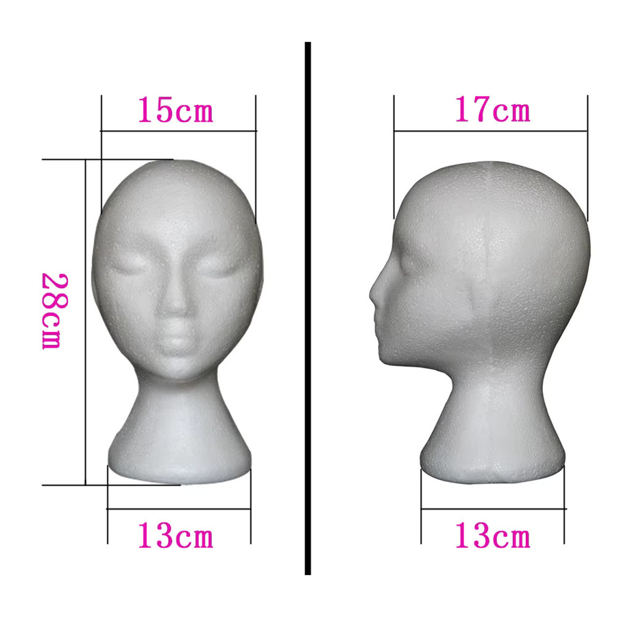 OLD STREET Mannequin-Kopf, Weiß, Unisex - Bild 2