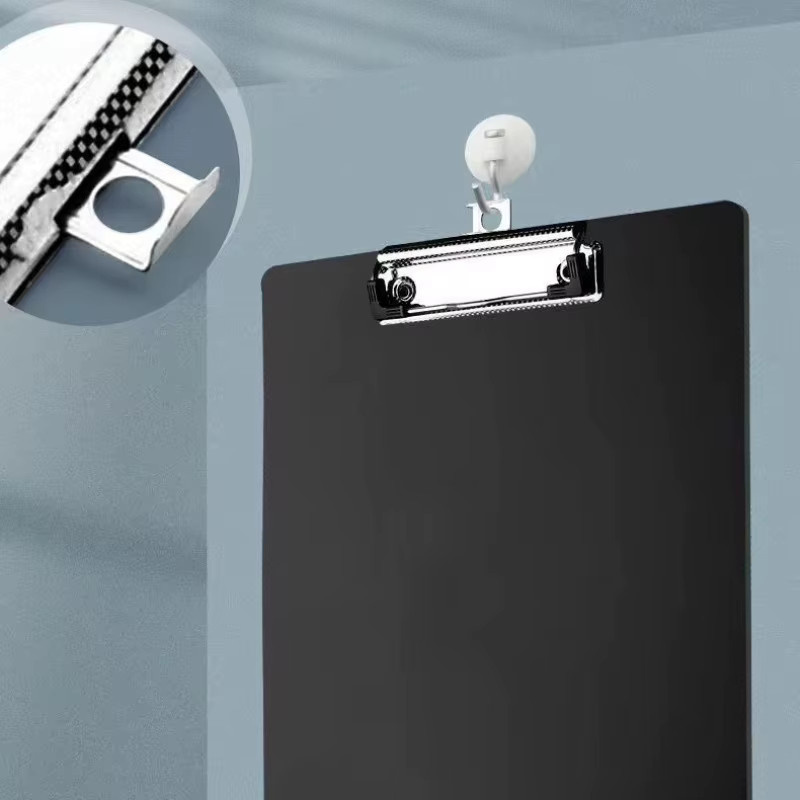 6-teiliges Klemmbrett-Set aus Kunststoff in Schwarz im A4-Format - Bild 2