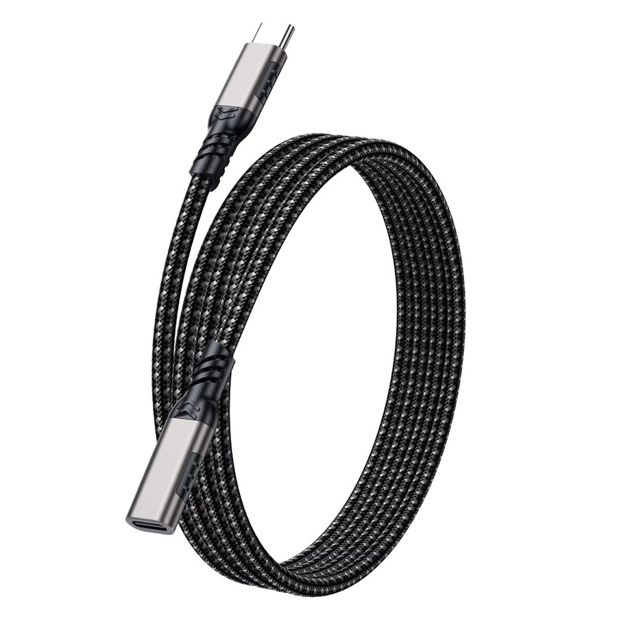UGOjP USB 3.2 Gen2x2 Typ C Verlängerungskabel mit 20 Gbit/s Datenübertragungsrate, USB-C Stecker auf Buchse für PC, Laptop und MacBook - Bild 3
