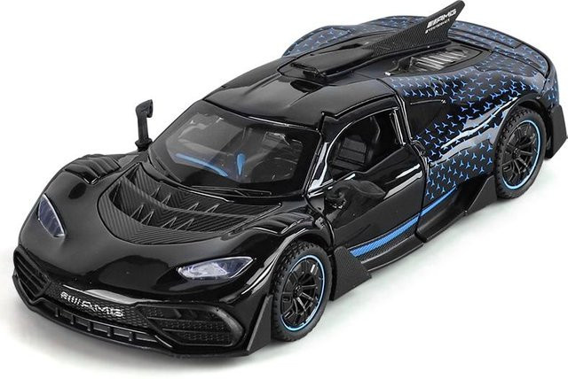Linyi toy car Mercedes Benz One Supercar Modellauto, 1:32, Metall, mit Licht und Ton, ab 14 Jahren - Bild 1