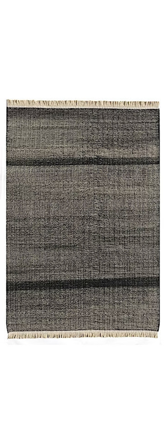 Nanimarquina Tres Outdoor Textur Teppich, grau gestreift, UV-beständig aus Polyester für Garten, Terrasse und Balkon - Bild 2