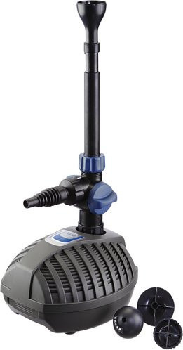 Oase Aquarius Fountain Set Classic 750 Springbrunnenpumpe in Grau mit 9 W und 720 l/h Fördermenge - Bild 1