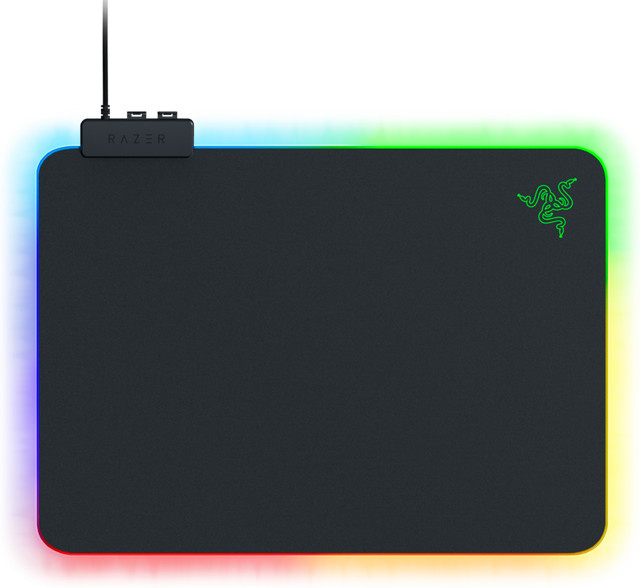 Razer Firefly V2 Gaming-Mauspad mit RGB-Beleuchtung in Schwarz - Bild 1