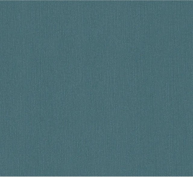 Marburg Vliestapete Papis Loveday Uni Blau-Türkis Petrol Non-Woven FSC - Bild 1
